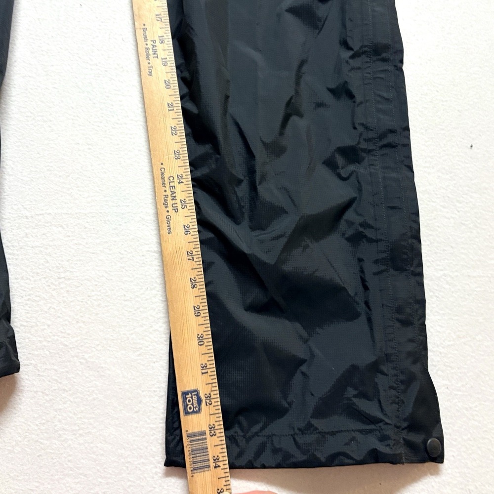 Marmot Precip Black Nylon Full Zip Gorpcore Rain Waterproof Hiking Pants Mens XL - Picture 8 of 15